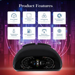 For BMW X5 E53 E39 1999-2006 10.25" Digital Cluster | Carplay Map LCD Dashboard Virtual detail view