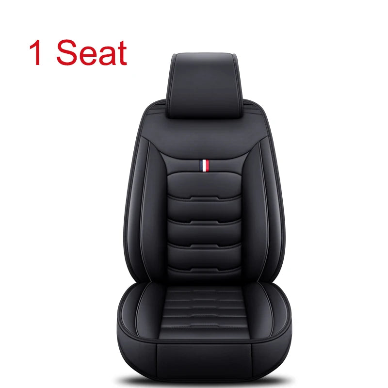 Universal Car Seat Cover for VW All Models Polo Golf Passat CC Touran Tiguan Toureg To close-up view