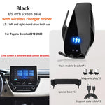 Car Mobile Phone Holder For Toyota Corolla 2019-2023 8-inch Screen Fix Special Bracket Gravity GPS Cell Phone Holder