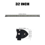 15 Inch 20 Inch 32 Inch LED Light Bar | Super Slim Work Light for Trucks and Offroad lifestyle view