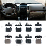 4PCS For Toyota Land Cruiser Prado 120 LC120 2003-2009 Front  Air Conditioner Outlet Air Conditioning Vents Tab Clip Repair Kit