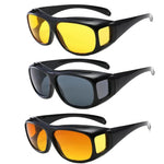 Night Vision Sunglasses Night Driving Driver Goggles Unisex UV Protection additional angle