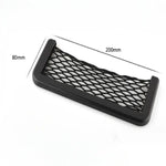 Auto Seat Side Interior Back Sundries Pocket Mesh Storage Bag Phone Net Pocket Holder lifestyle view