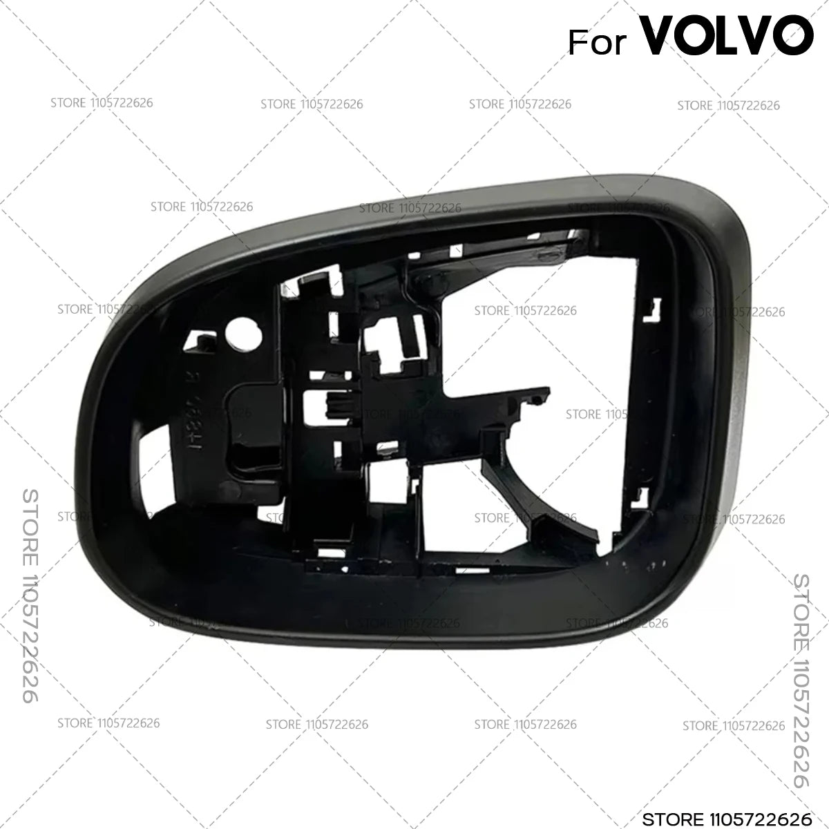 For 2011 2012 2013 2014 2015 2016 2017 2018 2019 Volvo S60 V60  V40 V70  Door Rearview Mirror Cover Frame Holder