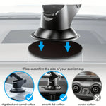 Car Dashboard Phone Mount Sticker Kit | Strong Suction Base with Extra Adhesive Pads lifestyle view