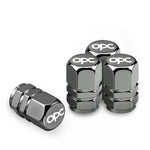 4Pcs Metal Car Wheel Tire Valve Caps | Dustproof Cover for Opel Models alternate view