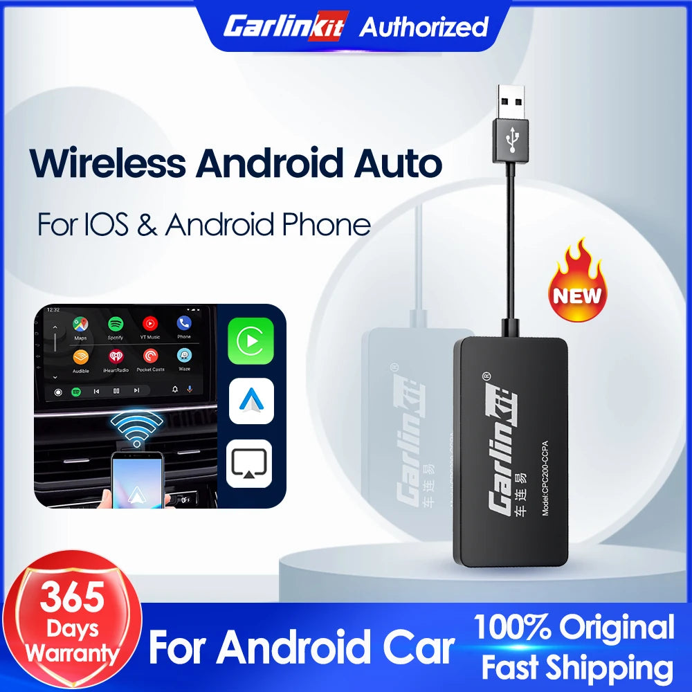Wireless CarPlay Dongle for Android Car Wireless Android Auto Carlinkit Car Play iOS Mirror Screen M