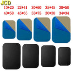 JCD 10PCS Metal Plate Sticker Disk for Magnetic Car Phone Holder | Universal Iron Sheets