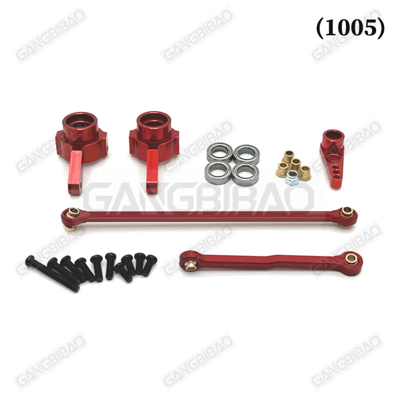 MN82 Remote Control Car Upgrade Metal Front and Rear Axle Drive Shaft Shock Absorber Tire for MN 1/12 MN82T LC79 MN82S MN82Pro