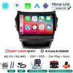 Android 16 Car Radio for Hyundai Santa Fe 2013-2017 | GPS Navigation Stereo lifestyle view
