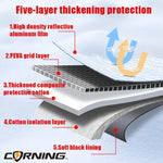 3/5-Layer Thicken Car Snow Cover | Windshield Hood Protection for Winter additional angle