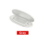 Car Front Sun Visor Sunshade Makeup Mirror Mini Sunshade Plastic Cover 51167361833 For BMW MINI R55 R56 R60 2007-2014