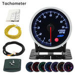 52mm 8 Color Car Gauge Kit | Oil Pressure PSI Water Temp Oil Temp EGT Boost Tachomete lifestyle view