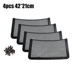 Black Multi Size Car Organizer Net Pocket Car Net Bag Phone Holder Rack Storage Mesh For detail view