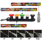 Pressure Washer Water Gun Kit | Universal Quick Connector Spray Gun for Karcher Nilfi lifestyle view
