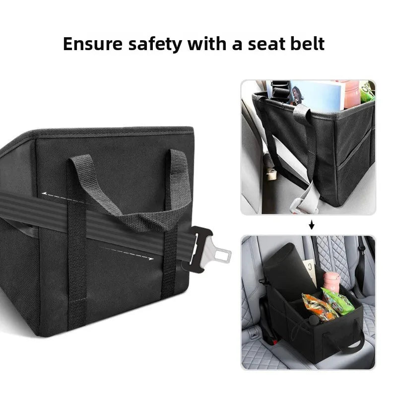 Multifunctional Auto Storage Box Organizers Large Capacity for Backseat or Trunk Car Acc detail view