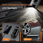 Car Air Pump Wired/Wireless Protable Car Air Compressor 150PSI Tire Inflation Pump fo lifestyle view