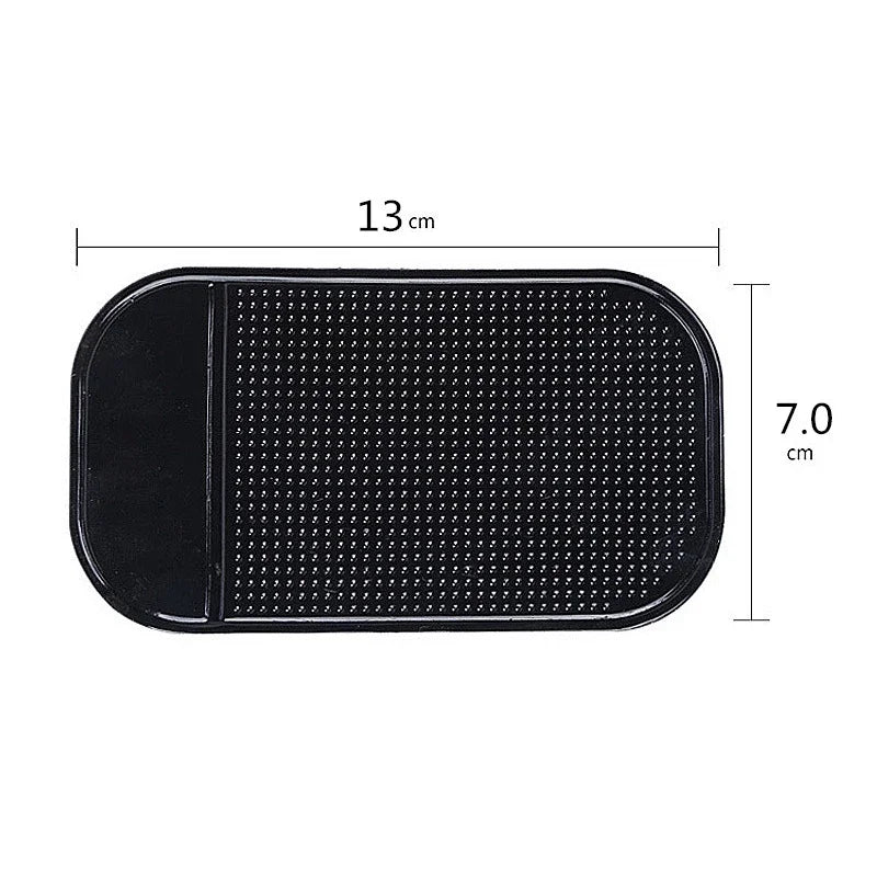 Car Dashboard Non-Slip Silicone Phone Holder Mat additional angle
