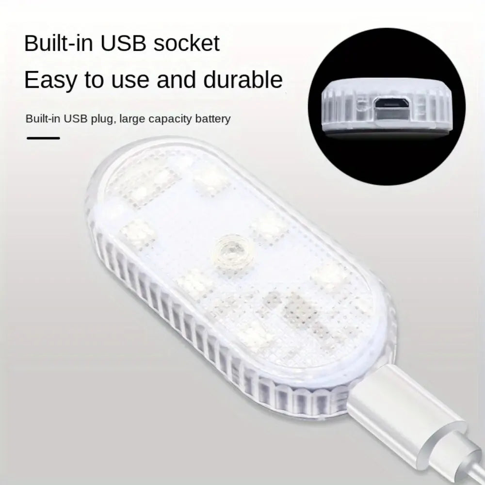 Wireless LED Car Interior Light USB Rechargeable lifestyle view
