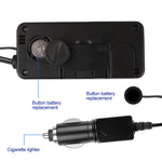 DC 12V Car Mini LCD Digital Thermometer | Dual Temperature Sensor with 1.5M Probe lifestyle view
