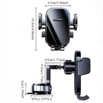 Lcars 2025 Car Dashboard Phone Holder | Strong Vacuum Suction Metal Base detail view