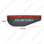2PCS Car Rearview Mirror Rain Eyebrow | Carbon Fiber Rain Shield Cover alternate view