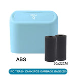 Car Trash Can Bin with Lid Square ABS Leakproof detail view
