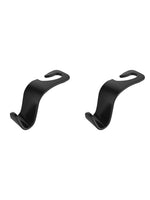 Car Backseat Hooks, Set of Two, Hidden Multifunctional Headrest Storage Rack, Univers alternate view
