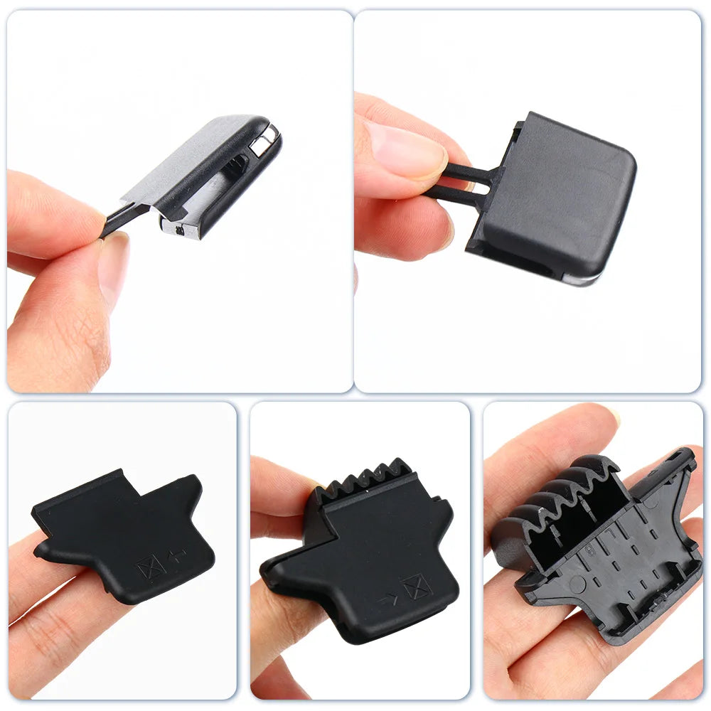 Car Front AC Air Vent Outlet Leaf Adjust Clip Replacement for Toyota Highlander 15-21 Front Air Conditioning Vent Paddle Buckle