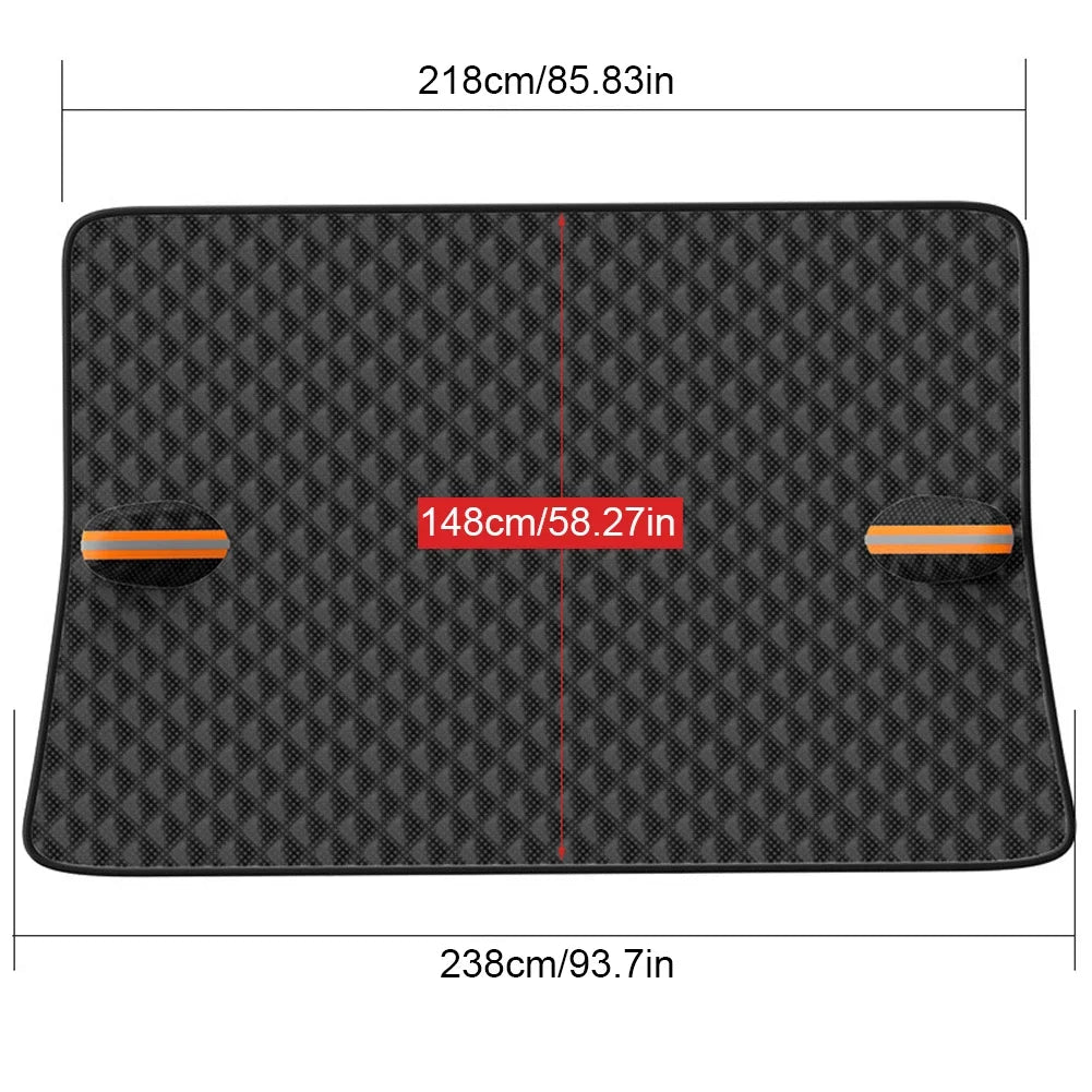 Car Snow Cover Windscreen Protector | Winter Waterproof Anti Ice Frost Sunshade additional angle