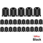 AUTCOAT Tire Stem Valve Caps | Universal Plastic Valve Covers for Cars, Trucks, Bik additional angle