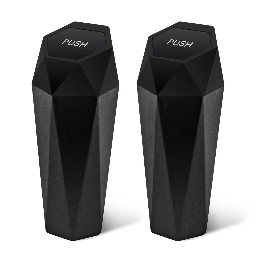 Portable Car Trash Can with Lid, Leak-proof Mini Garbage Bin
