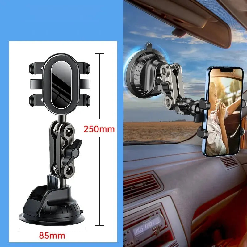 Car Phone Holder Universal Magic Arm Suction Mount Vlog Shooting additional angle
