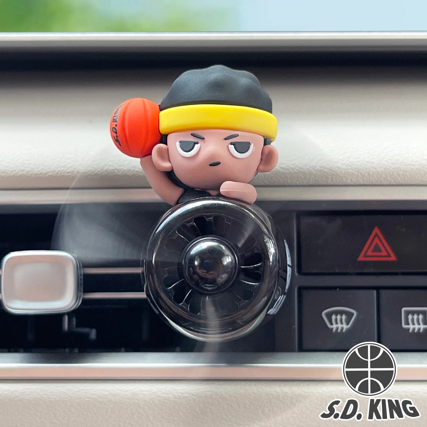 Basketball Airplane Rotate Car Air Freshener Accessories Interior Decorations Vent Clip Perfume Fragrance Diffuser Ornaments Men