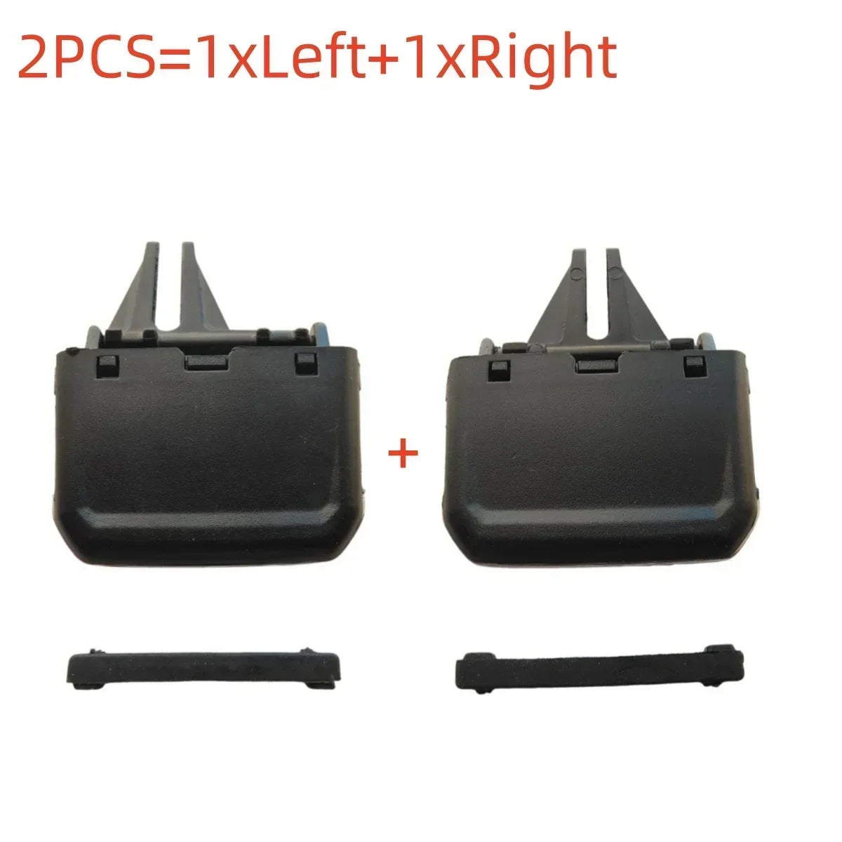 1/2/4/6PCS Front Rear Dash AC Air Conditioning Outlet Vent Grill Slide Adjust Clip Knob For VW Tiguan AD 2 MK2 Rline 2018-2022