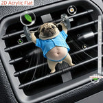 Car Outlet Vent Perfume Clips | 2D Air Freshener Diffuser for Car Interior Decoration close-up view