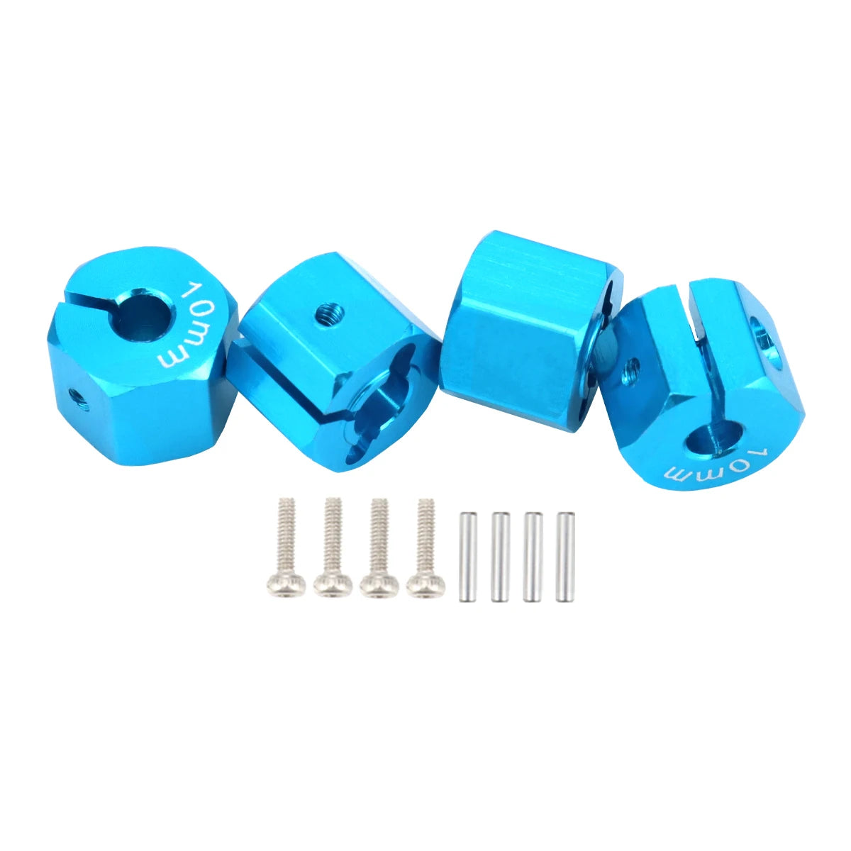 Aluminum Hex 12mm Drive Hub Adapter for RC Cars close-up view