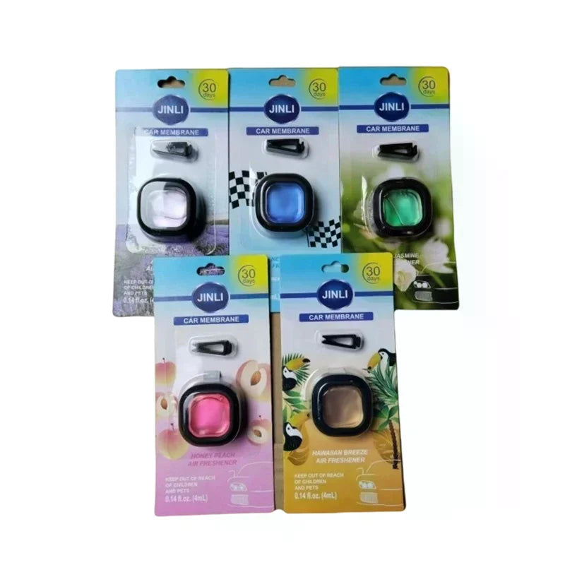 Alcohol free perfume, fresh car smell, long-acting car air freshener, ventilation clip, essential oi