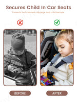 Baby Car Seat Chest Clip, Child Safety Harness Strap Anti-Slip Chest Buckle, Prevent Kid detail view