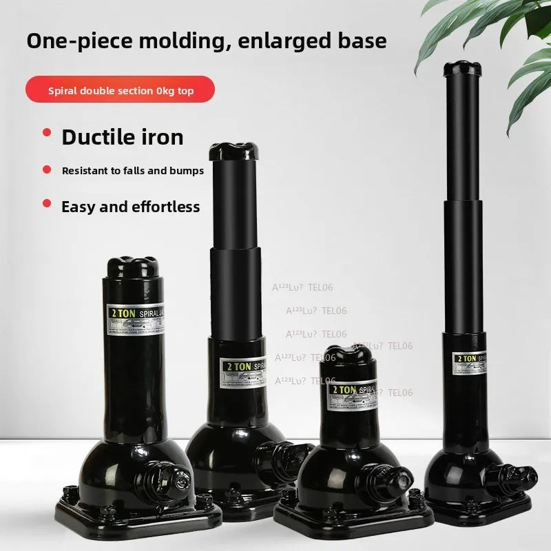 Mechanical Screw Jack Hand Operated Spur Gear Lifting Tool 2 Ton 20 Ton Capacity домкрат 20т