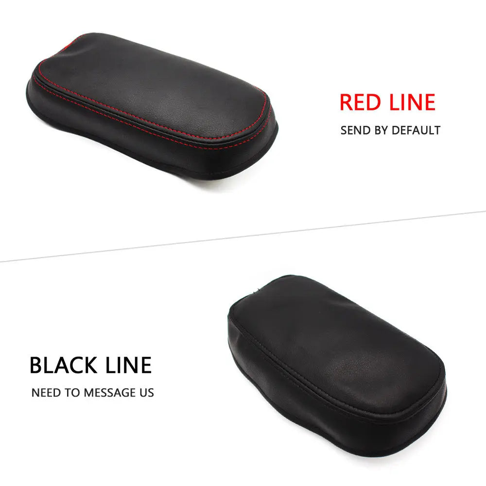 Car Styling Center Console Armrest Box Trim Cover For Toyota Camry 2012 2013 2014 2015 2016 2017 Leather Protection Pad