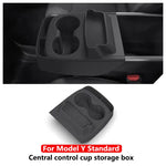 for Tesla Model Y Standard 2026 Accessories Center Console Storage Organizer Box Armrest Box Storage Tray Protection Mat