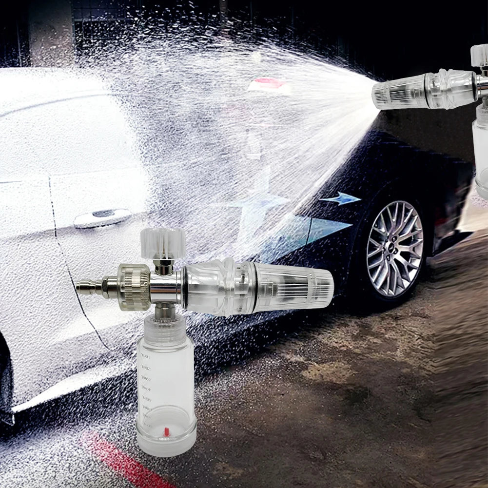 100ml Pressure Washer Foam Spray Pot | 1/4 Inch Quick-Connect Car Wash Foam Sprayer detail view
