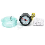 2" 52mm Turbo Boost Gauge -1~2 Bar | 12V Auto Car Gauge with Blue Light Black Rim lifestyle view