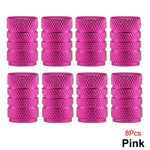 Aluminum Tire Valve Caps | Dustproof Universal Stem Covers for Cars, Bikes, Trucks, Moto detail view