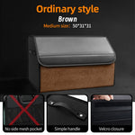 Car Trunk Organizer – Large Capacity Suede Foldable Storage Box (3 Sizes, 10 Colors) lifestyle view