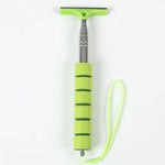 Car Rearview Mirror Wiper Cleaning Tool Auto Glass Mist Cleaner Scraper Car Accessorie close-up view