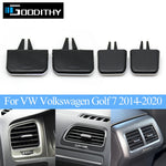 Car Dashboard Front Rear Air Conditioning AC Vent Grille Outlet Tab Clip Slider Repair Kit For VW Volkswagen Golf 7 2014-2020