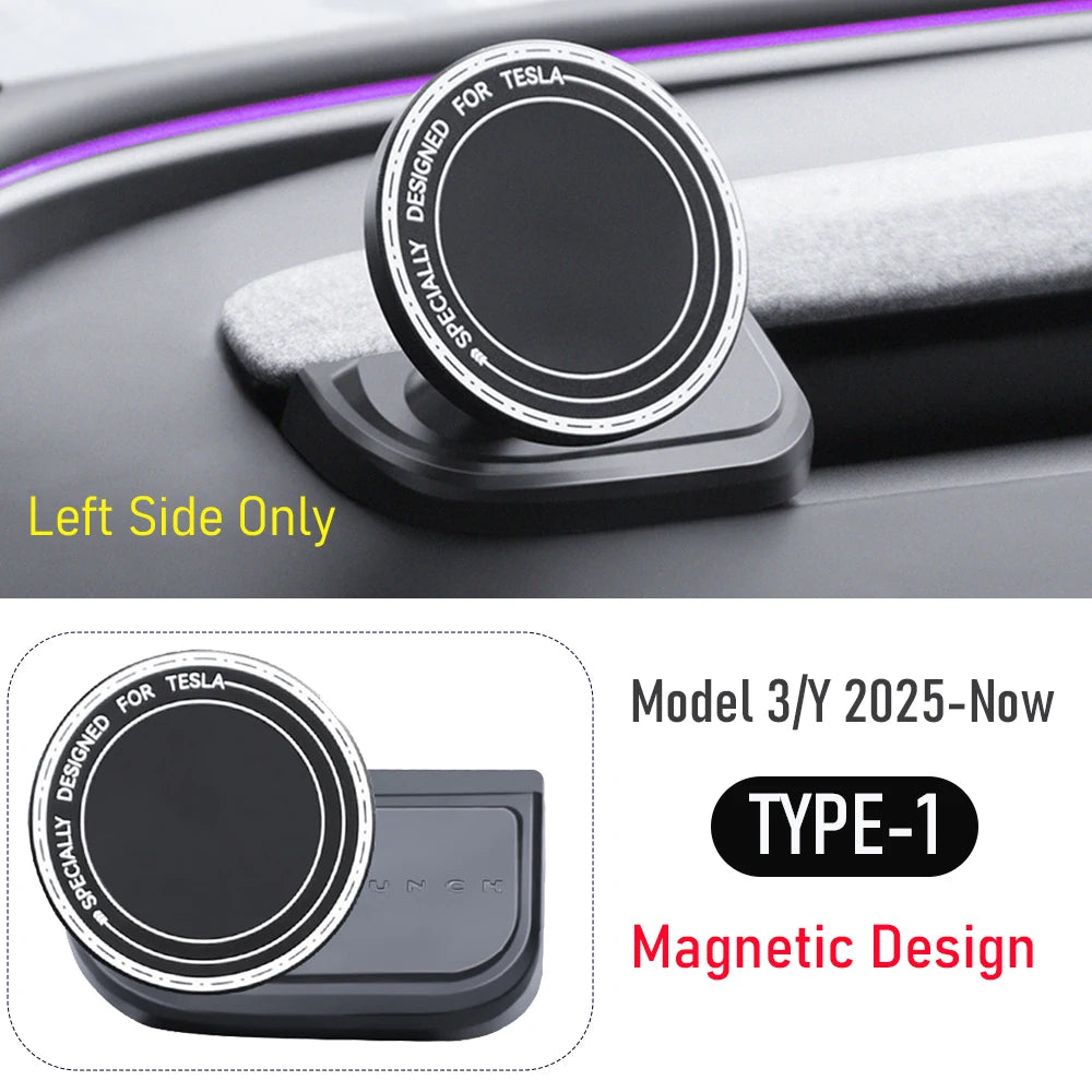 Strong Magnet Magsafe Phone Mount for Tesla Model Y Juniper Model 3 2025 2026 Phone H alternate view