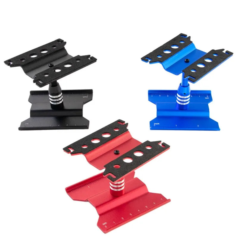 Aluminum Alloy RC Car Repair Stand 360 Rotating for 1/24 Scale RC Crawler